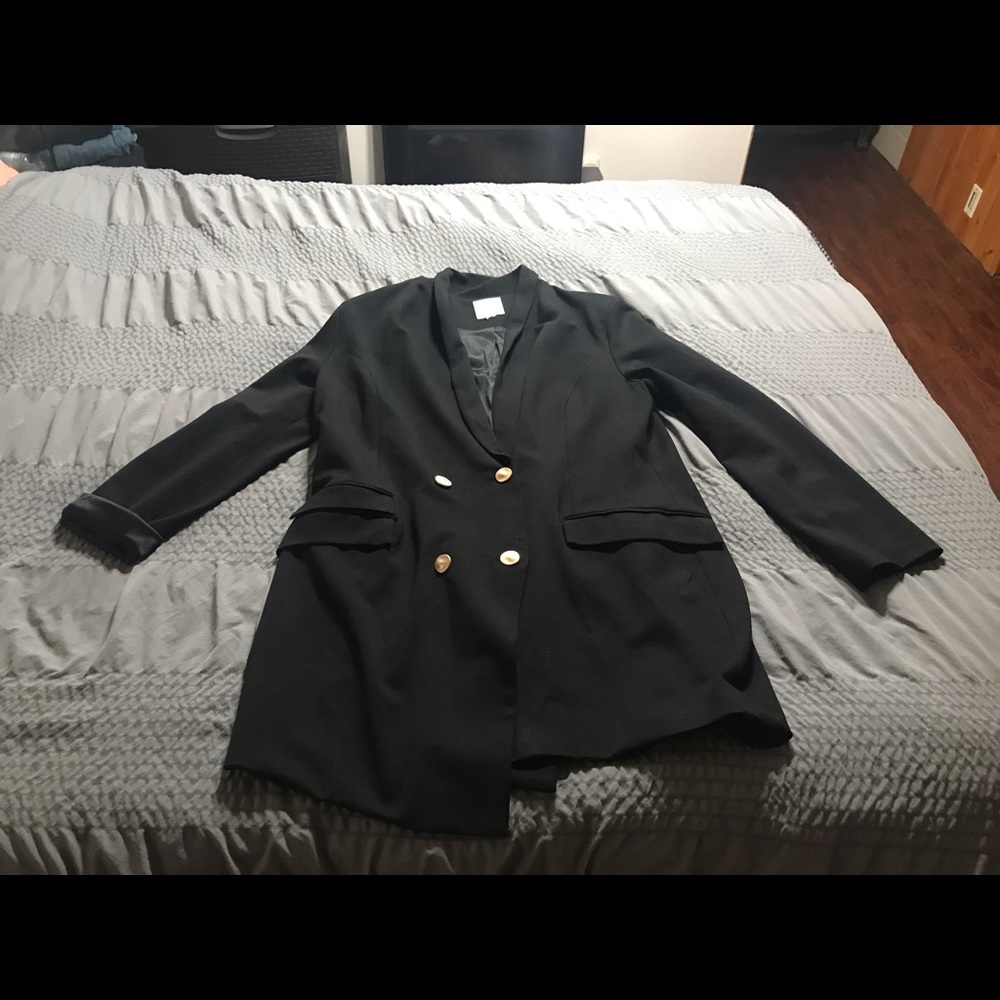 Black Blazer Dress